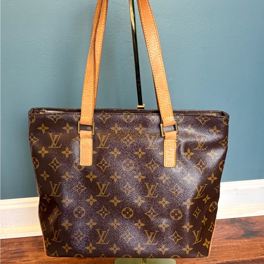 Louis Vuitton Brown Monogram Piano PM Tote Bag